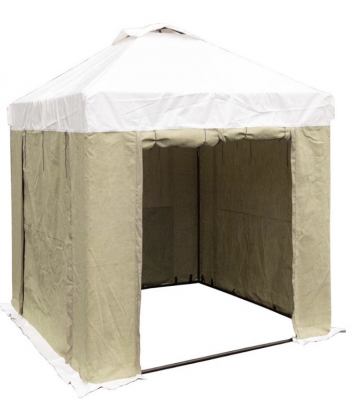 Палатка сварщика 2.5х2.5 (ПВХ+брезент) фото в интернет-магазине "Салмет"
