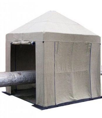 Палатка сварщика WELDTEX брезент ОП 2,5х2,5 фото в интернет-магазине "Салмет"