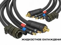 Комплект соединительных кабелей для полуавтомата КЕДР ALPHAMIG-500S PLUS + ALPHAWF-3 / MULTIMIG-5000DP + MULTIWF-7 (5 метров, сухое охлаждение)