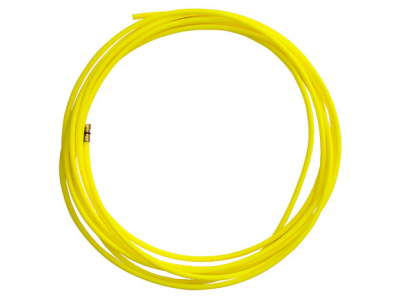 Канал направляющий тефлон КЕДР PRO (1,2–1,6) 5,5 м желтый фото в интернет-магазине "Салмет"
