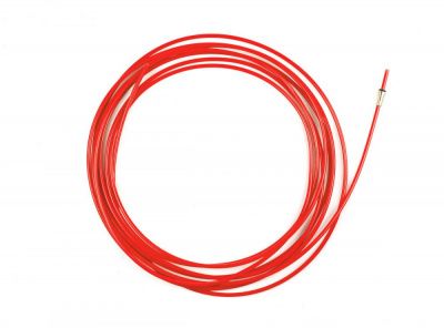 Канал направляющий тефлон КЕДР PRO (1,0–1,2) 5,5 м красный фото в интернет-магазине "Салмет"