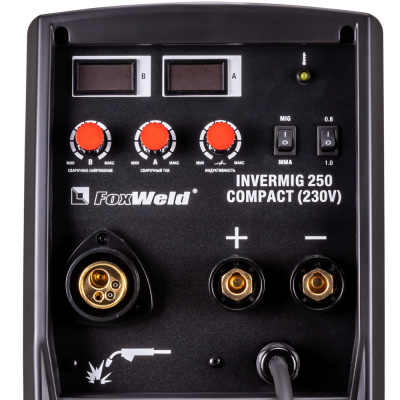 Сварочный полуавтомат FOXWELD Invermig 250 Compact (220V) фото в интернет-магазине "Салмет"