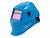 Щиток сварщика с самозатемняющимся светофильтром SOLARIS ASF520S (голубой глянец) (1/2/1/2; 95x34 мм; DIN 4/9-13 (регул); шлифовка; рег.чувств.+задер