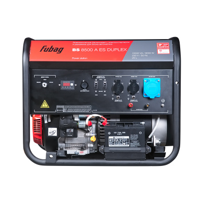 Бензиновый генератор FUBAG BS 8500 A ES DUPLEX фото в интернет-магазине "Салмет"