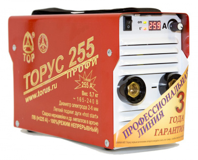 Сварочный инвертор ТОРУС-255 фото в интернет-магазине "Салмет"