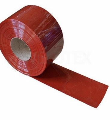 Штора сварочная WELDTEX PVC полоса 570 х 1 мм красная ТУ28.29.70-002-62162486-2017 фото в интернет-магазине "Салмет"