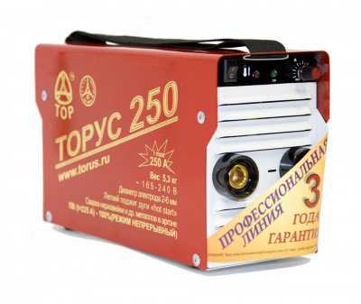 Сварочный инвертор ТОРУС-250 фото в интернет-магазине "Салмет"